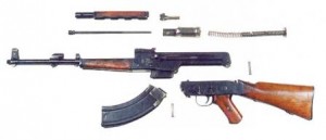 AK 46 dezasamblata - Sursa: world.guns.ru