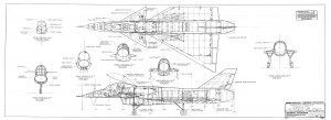 Proiect F-16 canard - Sursa: Code One Magazine