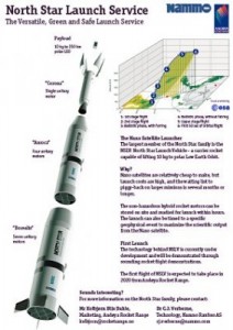 Nammo North Star Launch Vehicle - Sursa: NewSpaceWatch.com