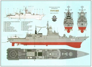 Proiect 20380 - Sursa: shipmodels.info