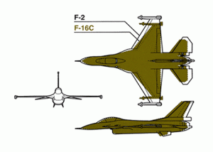 Mitsubishi F-2 vs F-16C - Sursa: F-16.net
