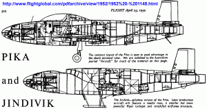 Diferente Pika vs Jindivik - Sursa: F-16.net