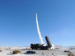 Imagine din timpul testului de pe 6 Noiembrie - Sursa:  White Sands Missile Range via spacenews.com