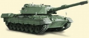 Leopard 1A6 - Sursa: haborumuveszete.hu