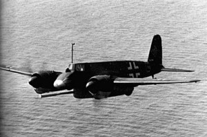 Hs 129 cu tunul anti-tanc de 75mm - Sursa: ww2aircraft.net