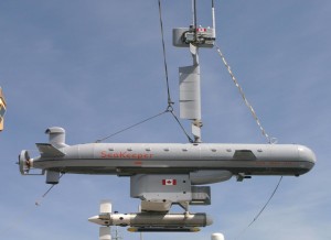 Semi-submersibil Dorado SeaKeeper, configuratie MCM - Sursa: Canadian Navy via navaldrones.com