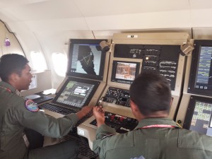 Thales AMASCOS instalat pe CN-235 indonezian - Sursa: Stefan Nitschke via nafomag.com