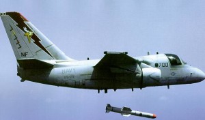 Nu doar ASW, S-3 lansand Harpoon - Sursa: aer.ita.br