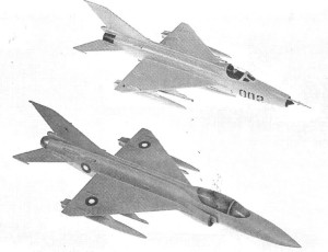 Grumman Sabre II vs MiG-21 (J-7M) - Sursa: alternathistory.com