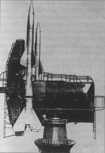 Lansatorul naval SM-64 cu doua rachete V-750 - Sursa: hudi2.republika.pl